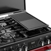 Stoves Richmond Deluxe 60DF 60cm Dual Fuel Cooker - Garnet Red