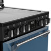 Stoves Richmond Deluxe 60Ei RTY 60cm Electric Cooker with Induction Hob - Twilight Blue