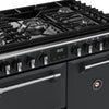 Stoves Richmond Deluxe 90DF 90cm Dual Fuel Range Cooker - Anthracite