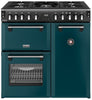 Stoves Richmond Deluxe 90DF 90cm Dual Fuel Range Cooker - Deep Marine