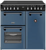 Stoves Richmond Deluxe 90Ei RTY 90cm Electric Range Cooker with Induction Hob - Twilight Blue