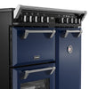 Stoves Richmond Deluxe 90Ei RTY 90cm Electric Range Cooker with Induction Hob - Midnight Blue