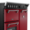 Stoves Richmond Deluxe 90Ei RTY 90cm Electric Range Cooker with Induction Hob - Garnet Red