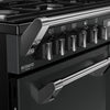 Stoves Richmond Deluxe 100DF 100cm Dual Fuel Range Cooker - Anthracite