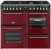 Stoves Richmond Deluxe 100DF 100cm Dual Fuel Range Cooker - Garnet Red