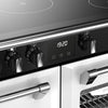 Stoves Richmond Deluxe 100Ei RTY 100cm Electric Range Cooker with Induction Hob - Ice White