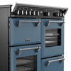 Stoves Richmond Deluxe 100Ei RTY 100cm Electric Range Cooker with Induction Hob - Twilight Blue