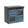 Stoves Richmond Deluxe 100Ei RTY 100cm Electric Range Cooker with Induction Hob - Twilight Blue