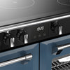 Stoves Richmond Deluxe 100Ei RTY 100cm Electric Range Cooker with Induction Hob - Twilight Blue