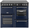 Stoves Richmond Deluxe 100Ei RTY 100cm Electric Range Cooker with Induction Hob - Midnight Blue