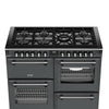 Stoves Richmond Deluxe 110DF 110cm Dual Fuel Range Cooker - Anthracite