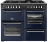 Stoves Richmond Deluxe 110DF 110cm Dual Fuel Range Cooker - Midnight Blue