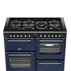 Stoves Richmond Deluxe 110DF 110cm Dual Fuel Range Cooker - Midnight Blue