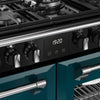 Stoves Richmond Deluxe 110DF 110cm Dual Fuel Range Cooker - Deep Marine