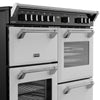 Stoves Richmond Deluxe 110Ei RTY 110cm Electric Range Cooker with Induction Hob - Ice White