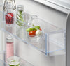 Aeg NSK6D181EC 56cm Integrated Upright Larder Fridge - Fixed Door Fixing - White - E Rated