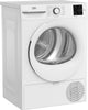 Beko BMN3T3823W 8Kg Heat Pump Tumble Dryer - White - A++ Rated