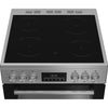 Beko EDC6731S 60cm Electric Cooker with Ceramic Hob - Silver