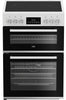 Beko EDC6731W 60cm Electric Cooker with Ceramic Hob - White