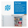 Bosch Series 2 KIN85NSE0G Integrated Frost Free Fridge Freezer with Sliding Door Fixing Kit - White - E Rated