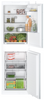 Bosch Series 2 KIN85NSE0G Integrated Frost Free Fridge Freezer with Sliding Door Fixing Kit - White - E Rated