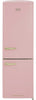 CDA Florence Tea Rose 60cm wide Retro Frost Free Fridge Freezer - D Rated