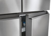 Haier HCR3818ENMM American Fridge Freezer - Inox - E Rated