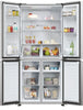 Haier HCR3818ENMM American Fridge Freezer - Inox - E Rated
