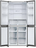 Haier HCR3818ENMM American Fridge Freezer - Inox - E Rated