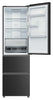 Haier HTR3518ENMTK 55cm wide Frost Free Fridge Freezer - Black - E Rated