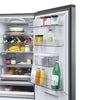 Haier HTW5618EWMP 60cm wide Frost Free Fridge Freezer - Dark Inox - E Rated