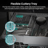 Hisense HV16AUK Fully Integrated Standard Dishwasher - A Rated