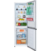 Hisense RB390N4WWE 60cm wide Frost Free Fridge Freezer - White - E Rated