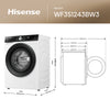 Hisense WF3S1243BW3 12kg Washing Machine with 1400 rpm - White - A Rated