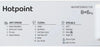 Hotpoint BIWDHG861485 8Kg / 5Kg Integrated Washer Dryer with 1400 rpm - White - B Rated