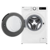 LG F4Y510WBLN1 10kg Washing Machine with 1400 rpm - White - A Rated