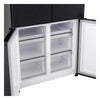 LG GMM42ABBEH American Fridge Freezer - Matte Black - E Rated