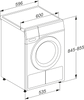 Miele TEC645 WP 8kg Heat Pump Tumble Dryer - White