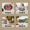 Ninja FN101UKST CRISPi 4-in-1 Portable Air Fryer - Stone