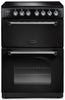 Rangemaster Classic CLA60EIBL/C 60cm Electric Cooker with Induction Hob - Black