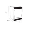 Sensis DWI0113FSDW Fully Integrated Standard Dishwasher With Variable Hinge - D Rated