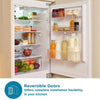 Sensis RFCMBI015450EW Integrated Frost Free Fridge Freezer with Sliding Door Fixing Kit - White - E Rated