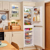 Sensis RFCMBI015450EW Integrated Frost Free Fridge Freezer with Sliding Door Fixing Kit - White - E Rated