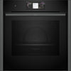 Neff N90 B64CT73G0B Slide&Hide Wifi Connected Built In Electric Single Oven - Graphite