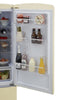 CDA Florence Barley 60cm wide Retro Frost Free Fridge Freezer - D Rated