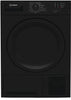 Indesit CYDC82BBGLUK 8Kg Condenser Tumble Dryer - Black - B Rated