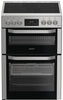 Hotpoint HDE6VDCAX 60cm Electric Cooker with Ceramic Hob - Stainless Steel