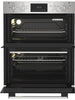 Indesit DUI10DIX Built Under Electric Double Oven - Stainless Steel