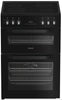 Hotpoint HDE6VDB1 60cm Electric Cooker with Ceramic Hob - Black