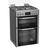 Hotpoint HDG6GDCWX 60cm Gas Cooker - Stainless Steel